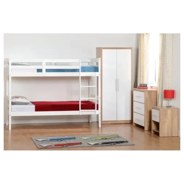 Panama 3ft Single Wooden Bunk Bed 1